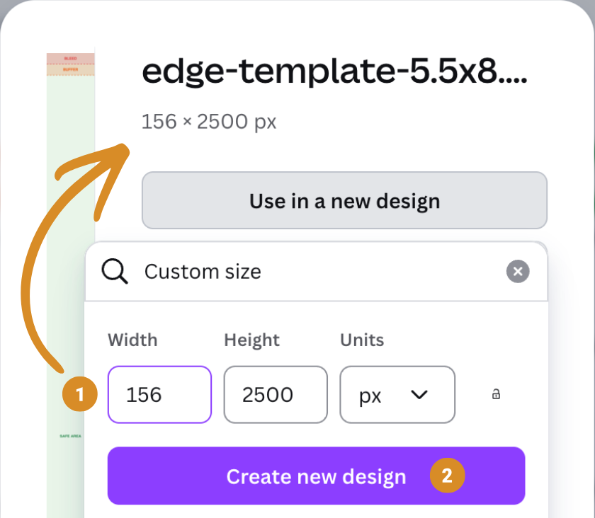 Canva Create new design button